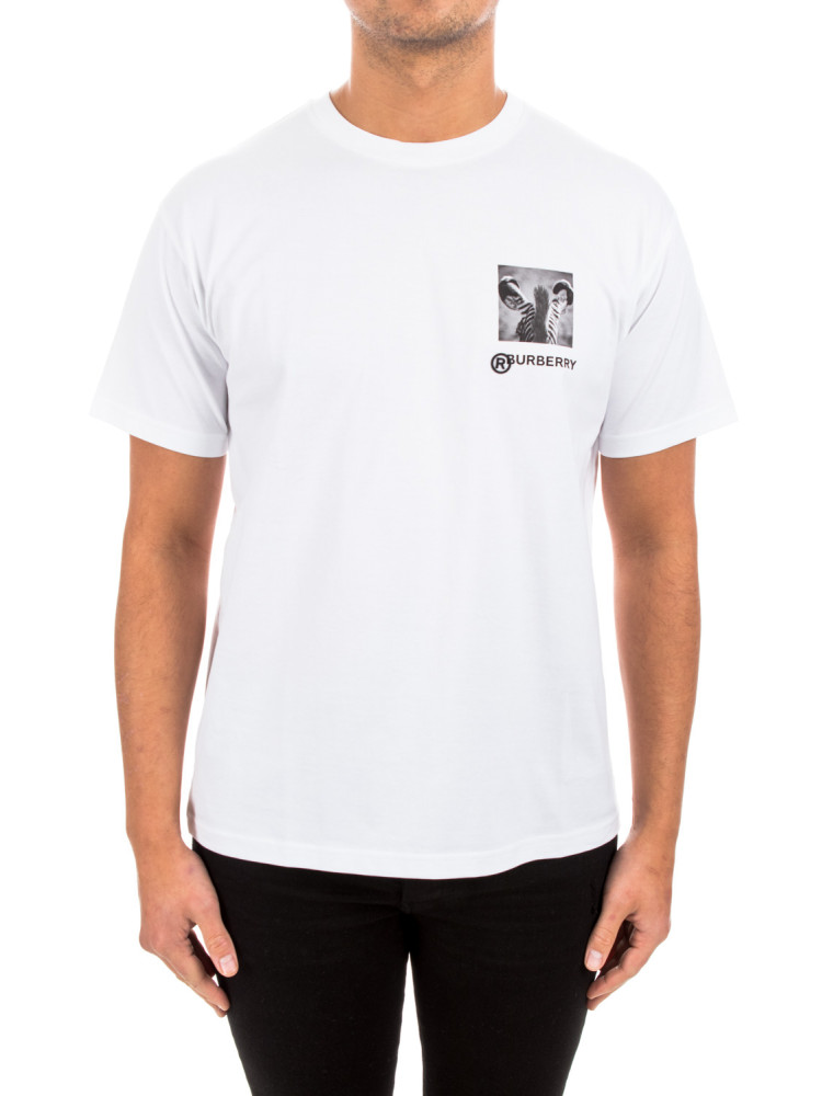 Burberry Zebra Logo T Shirt Burberry