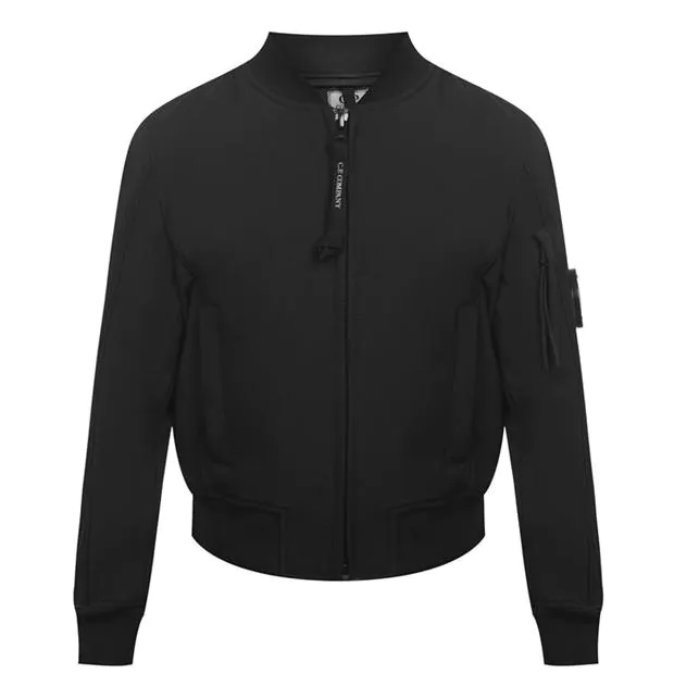 Kids Cp Company Lens Jacket Black CP Company Kids