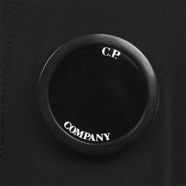 Kids Cp Company Lens Jacket Black CP Company Kids