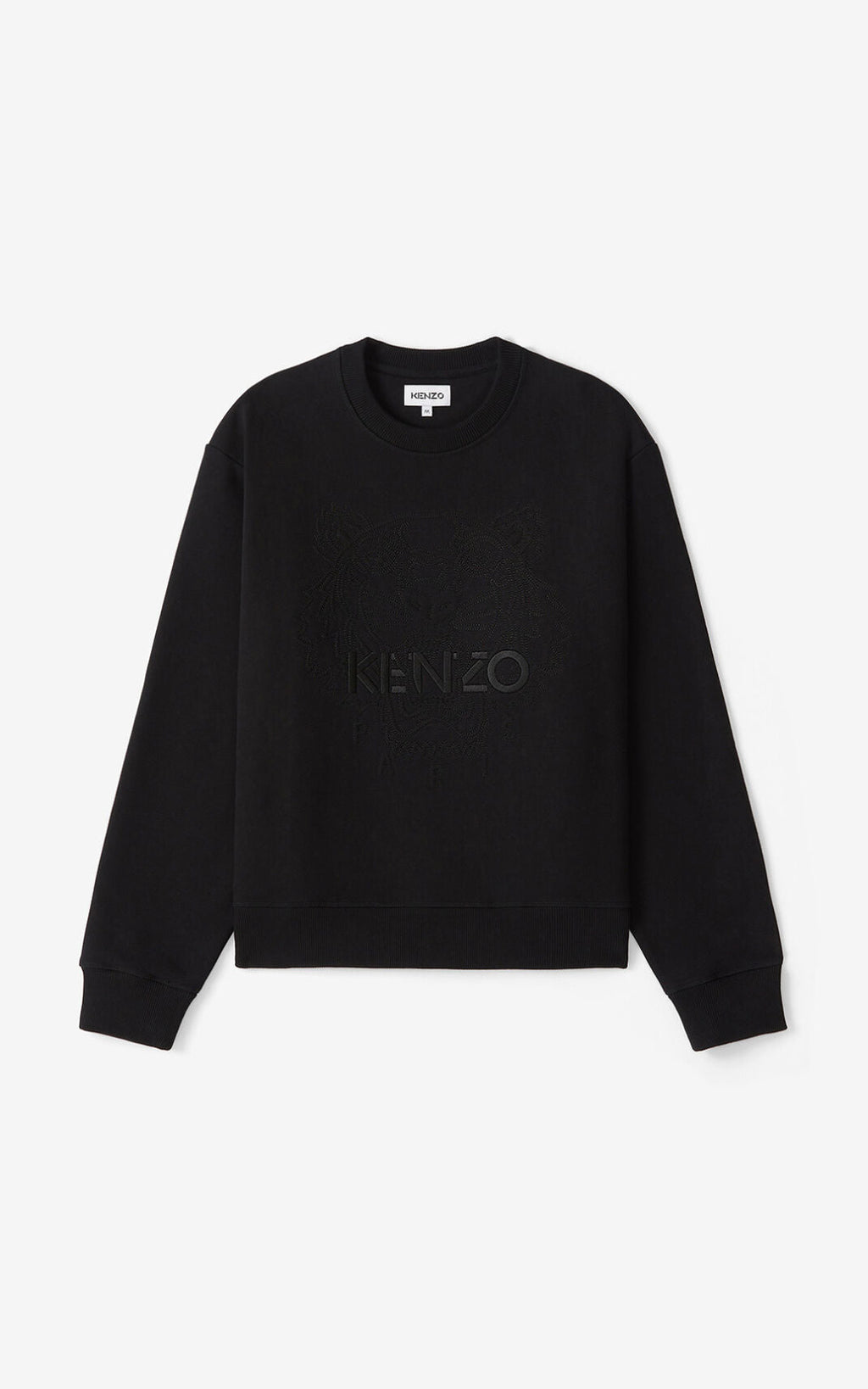 Kenzo Black Logo Tiger Jumper Kenzo