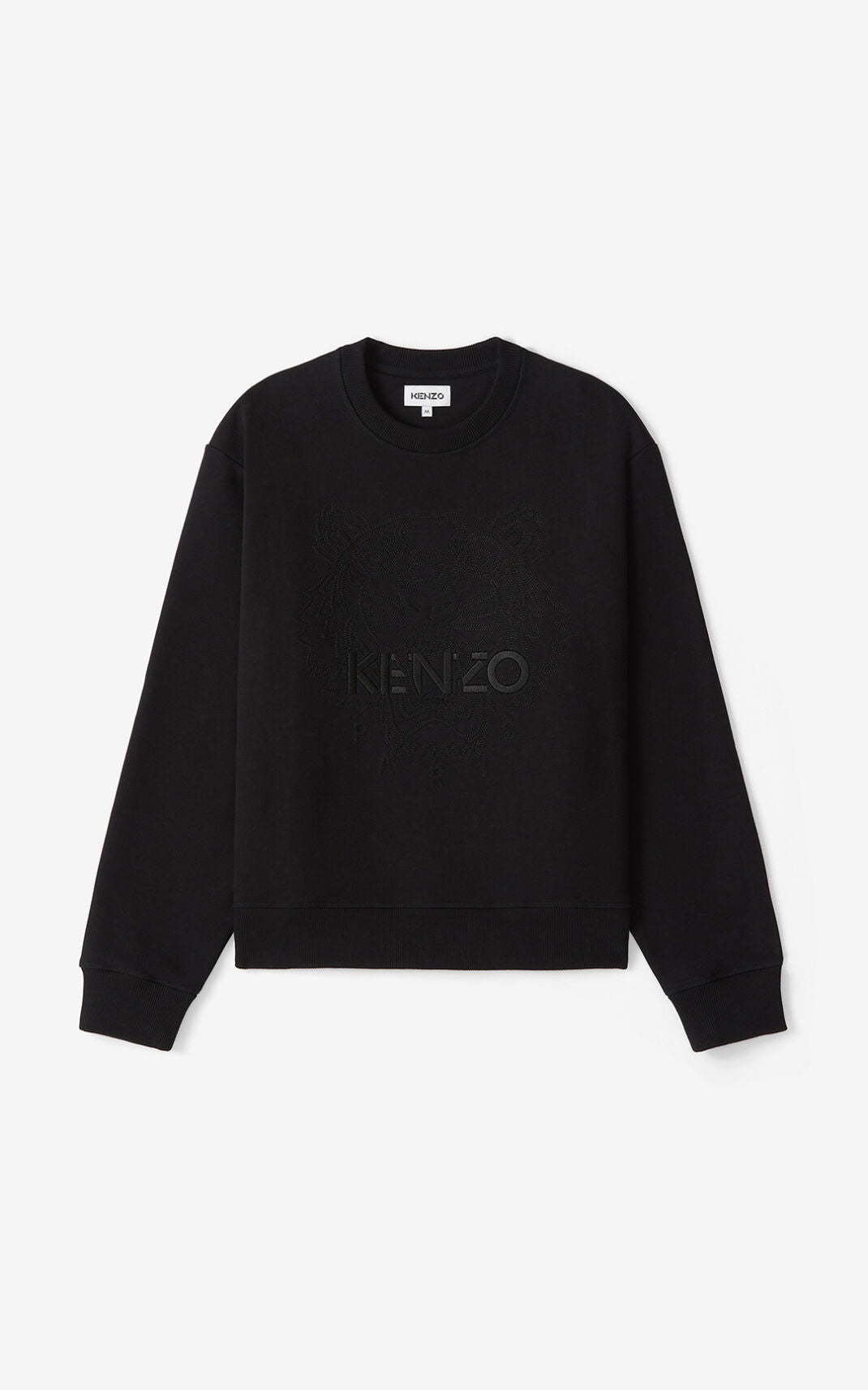 Kenzo Black Logo Tiger Jumper Kenzo