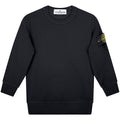 Kids Stone Island Classic Jumper Black Stone Island Kids