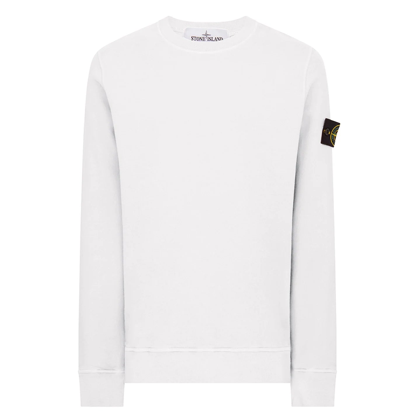 Stone Island Classic Jumper White Stone Island