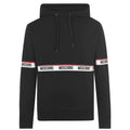 Moschino Tape Hoodie Black Moschino