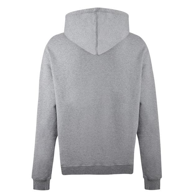 Ami Paris Logo Hoodie Grey Ami Paris