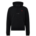 Ami Paris Logo Hoodie Black Ami Paris