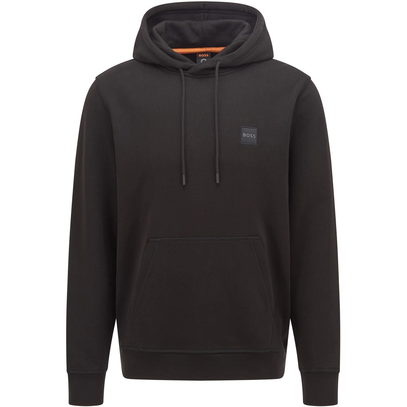 Hugo Boss Logo Hoodie Black Hugo Boss