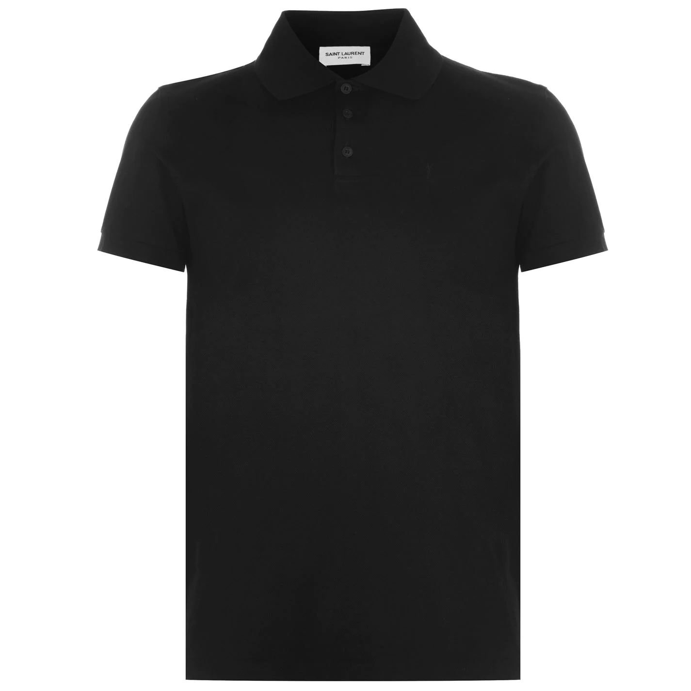 Saint laurent Logo Polo Black Saint Laurent