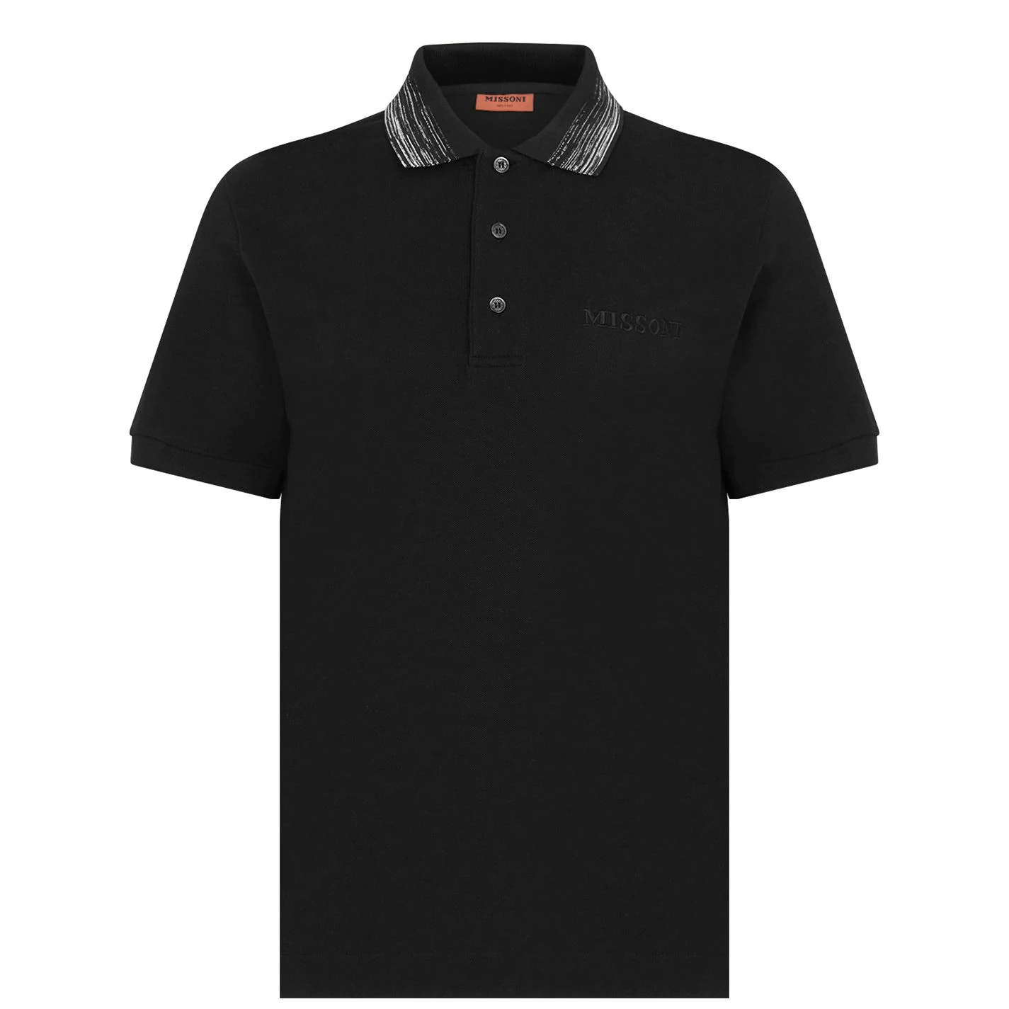 Missoni Logo Polo Shirt Black Missoni