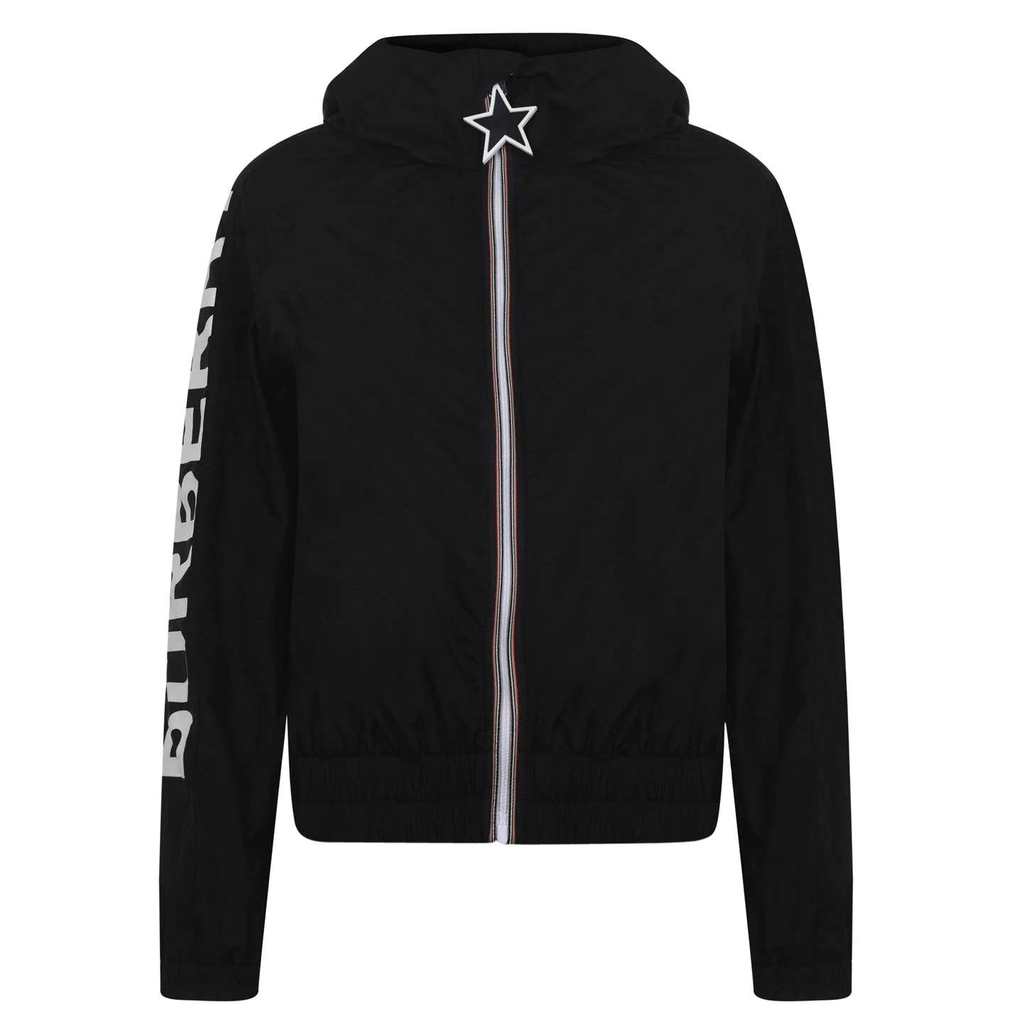 Kids Burberry Logo Jacket Black Burberry Kids