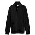 CP Company Lens Half Zip Jumper Black CP Company