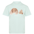 Kids Palm Angels Teddy Bear T Shirt Aqua Palm Angels Kids
