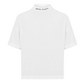 Kids Palm Angels Logo T Shirt White Palm Angels Kids