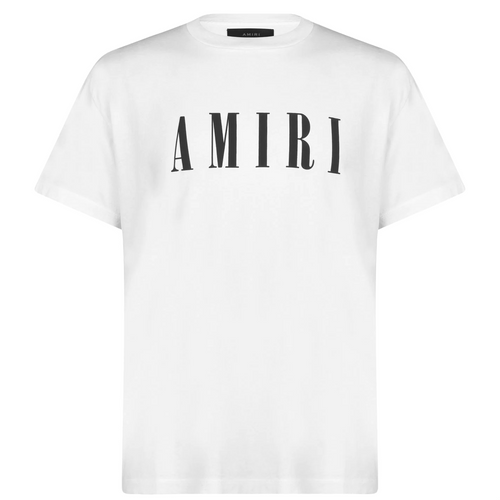 Amiri Logo T Shirt White Amiri