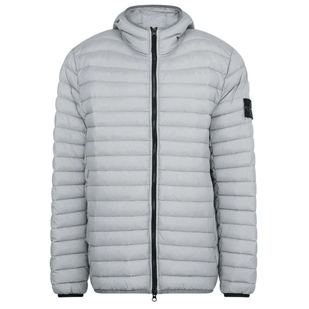 Stone Island Loom Down Jacket Grey Stone Island