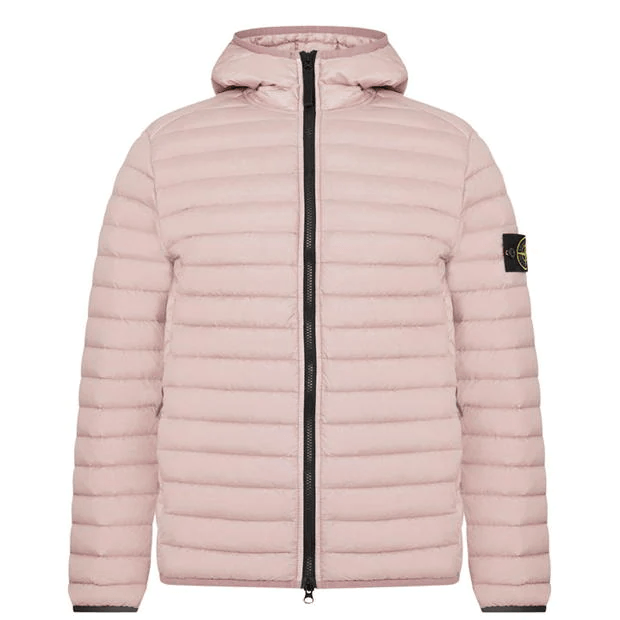 Stone Island Loom Down Jacket Rose Stone Island