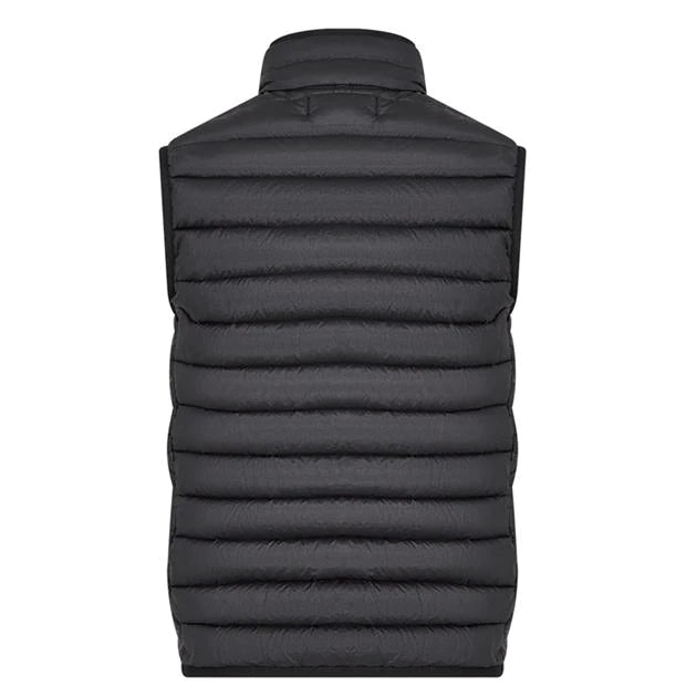 Kids Stone Island Patch Gilet Black