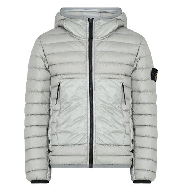 Kids Stone Island Loom Jacket Grey