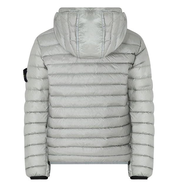 Kids Stone Island Loom Jacket Grey