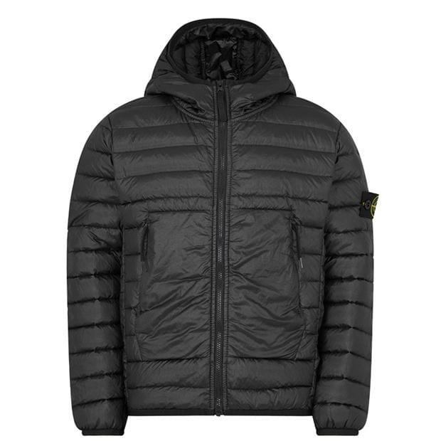 Kids Stone Island Loom Jacket Black