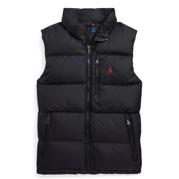 Kids Ralph Lauren Gilet Black Ralph Lauren Kids
