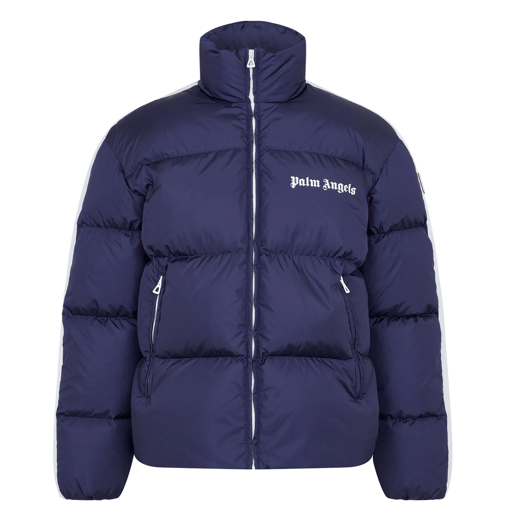 Palm Angels Track Padded Jacket Navy Palm Angels