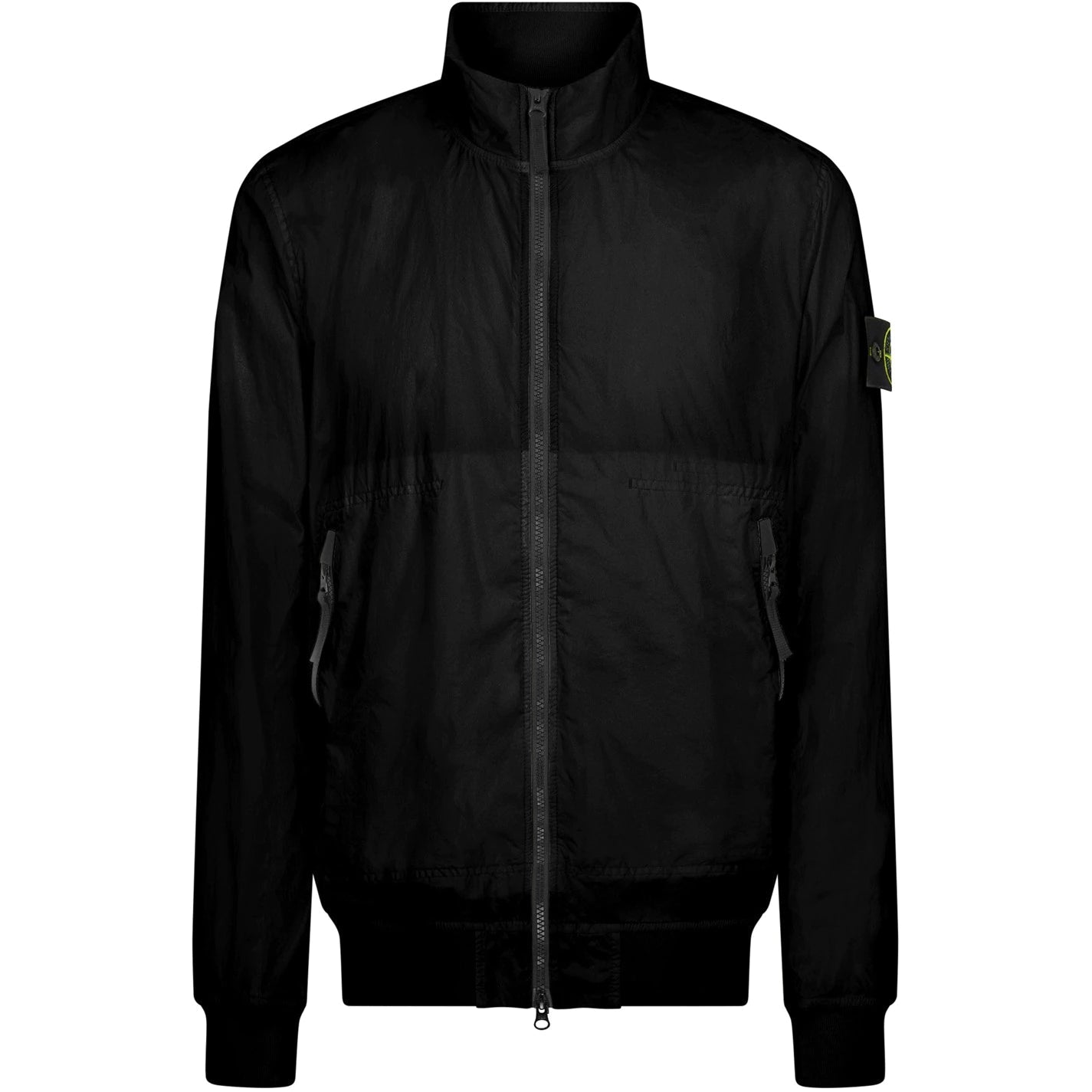 Stone Island Crinkle Rep Jacket Black Stone Island