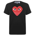 Comme Des Garçons Play Logo T Shirt B/R Comme-des-Garcons