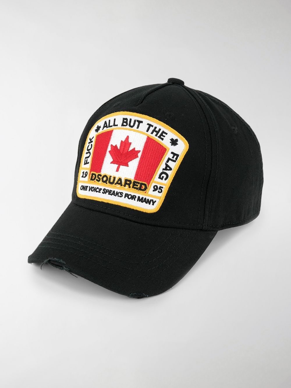 Dsquared Flag Cap Black Dsquared2