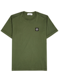 Stone Island Patch T Shirt Olive Stone Island