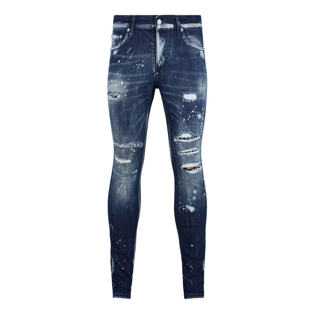 7TH HVN Blue Crystal Jeans 7TH HVN