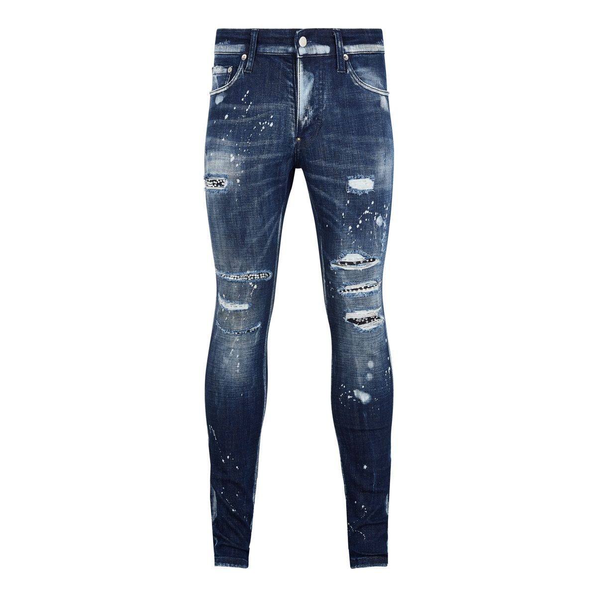 7TH HVN Blue Crystal Jeans 7TH HVN