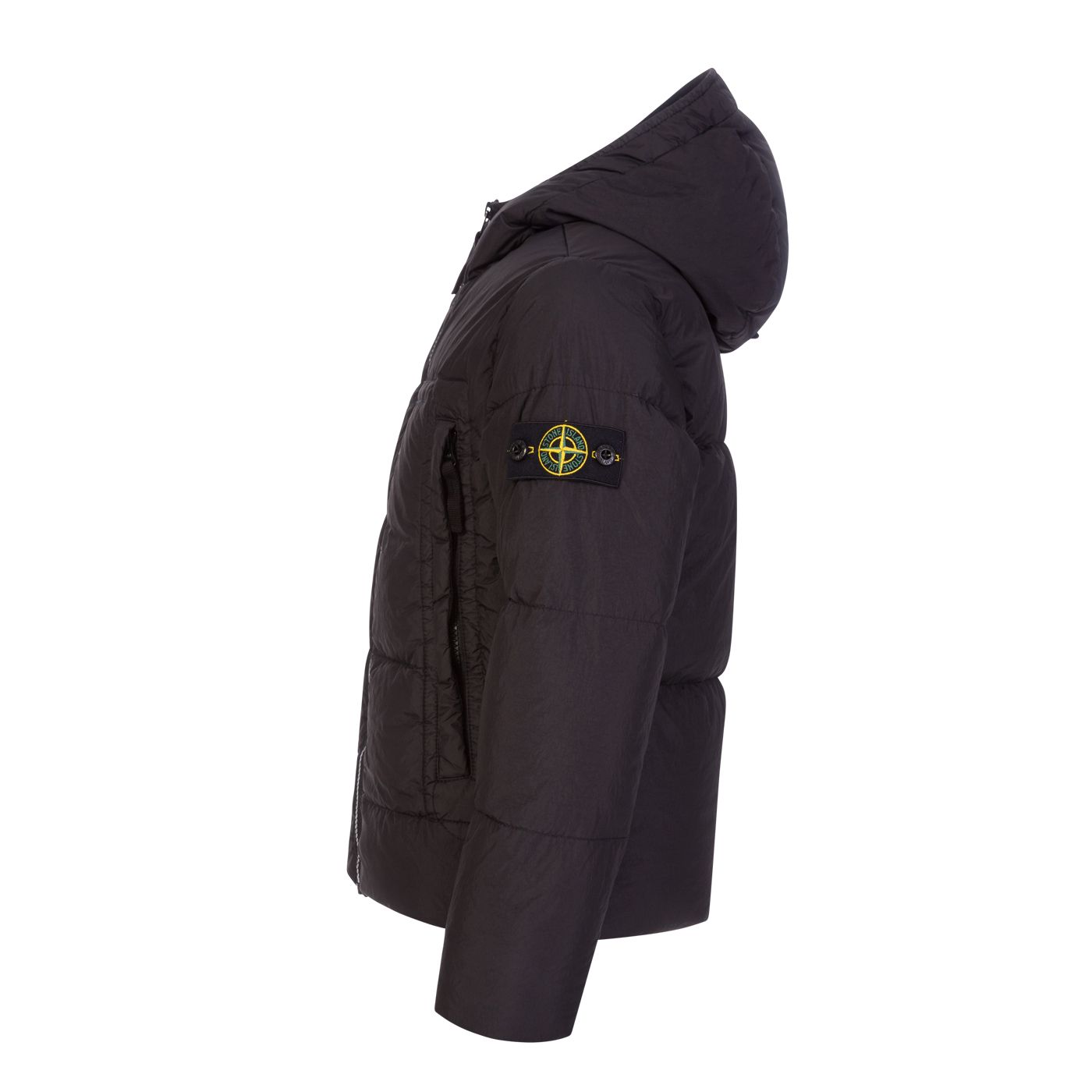 Kids Stone Island Down Jacket Black Stone Island Kids