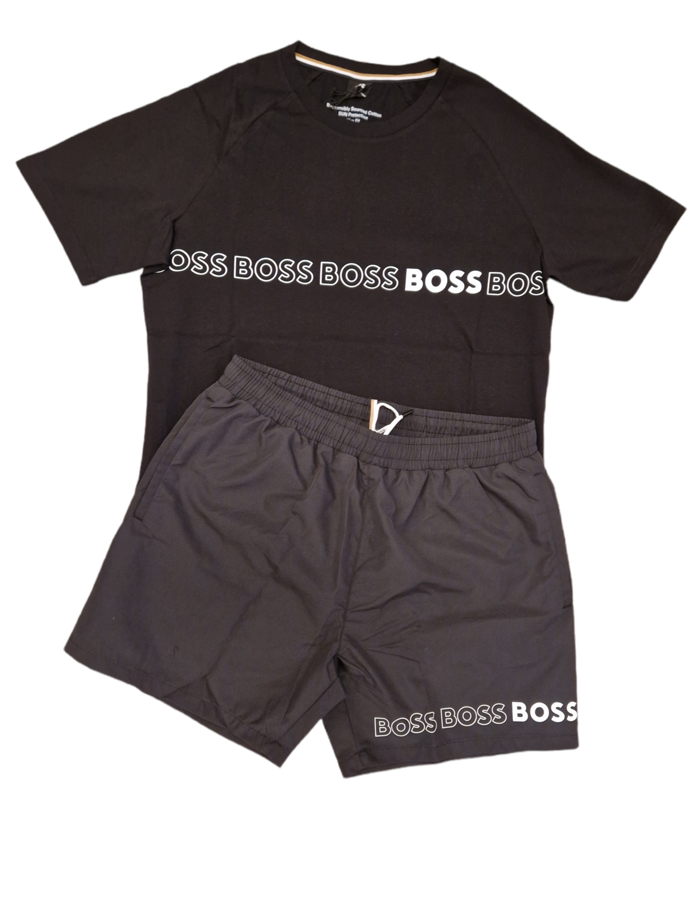 Hugo Boss Shorts Set Black Hugo Boss