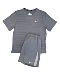 Nike Dri Fit Shorts Set Grey Nike