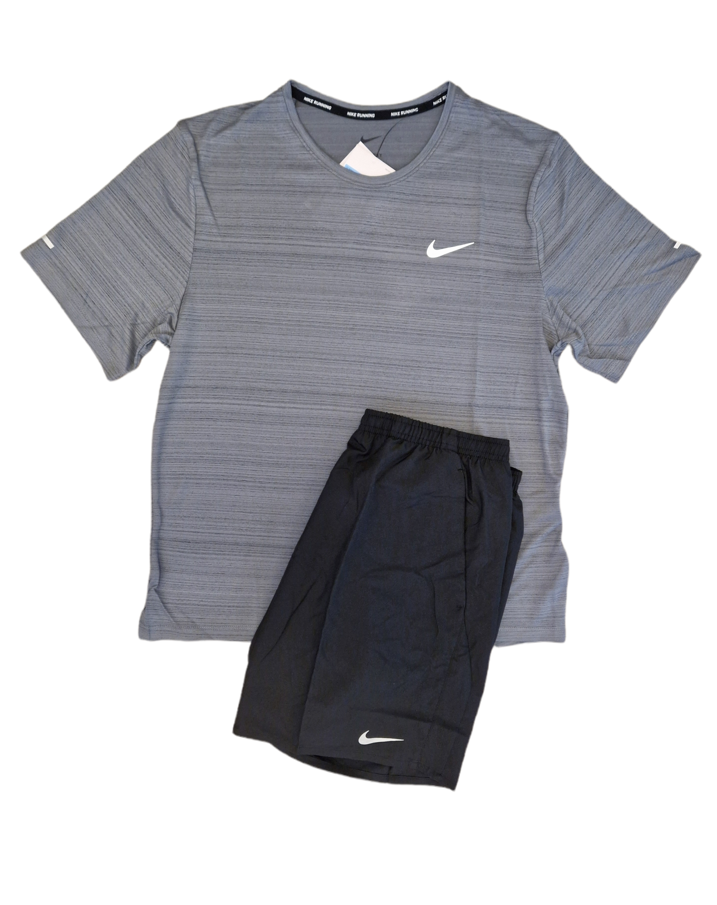 Nike Dri Fit Shorts Set Grey/Black Nike