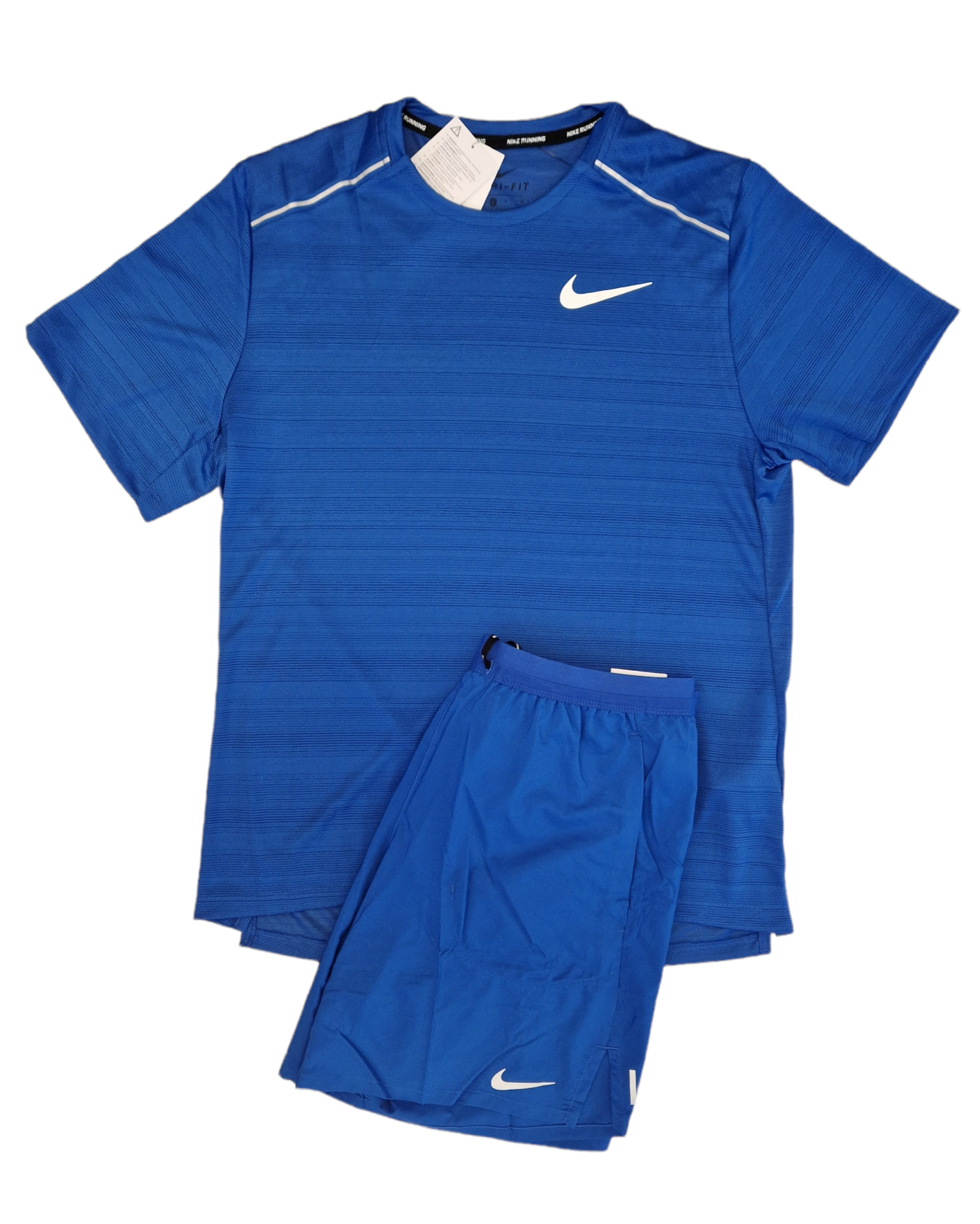 Nike Dri Fit Shorts Set Blue Nike