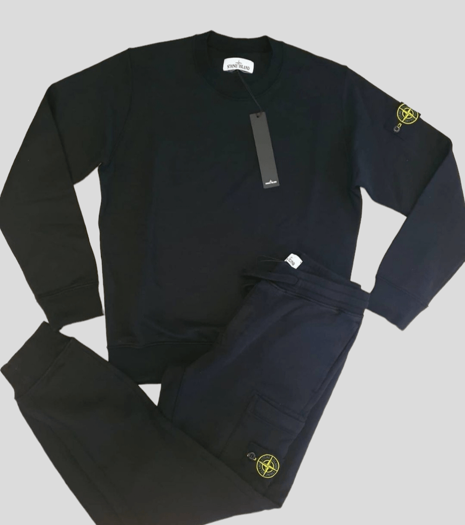Stone Island Full Tracksuit Black Stone Island