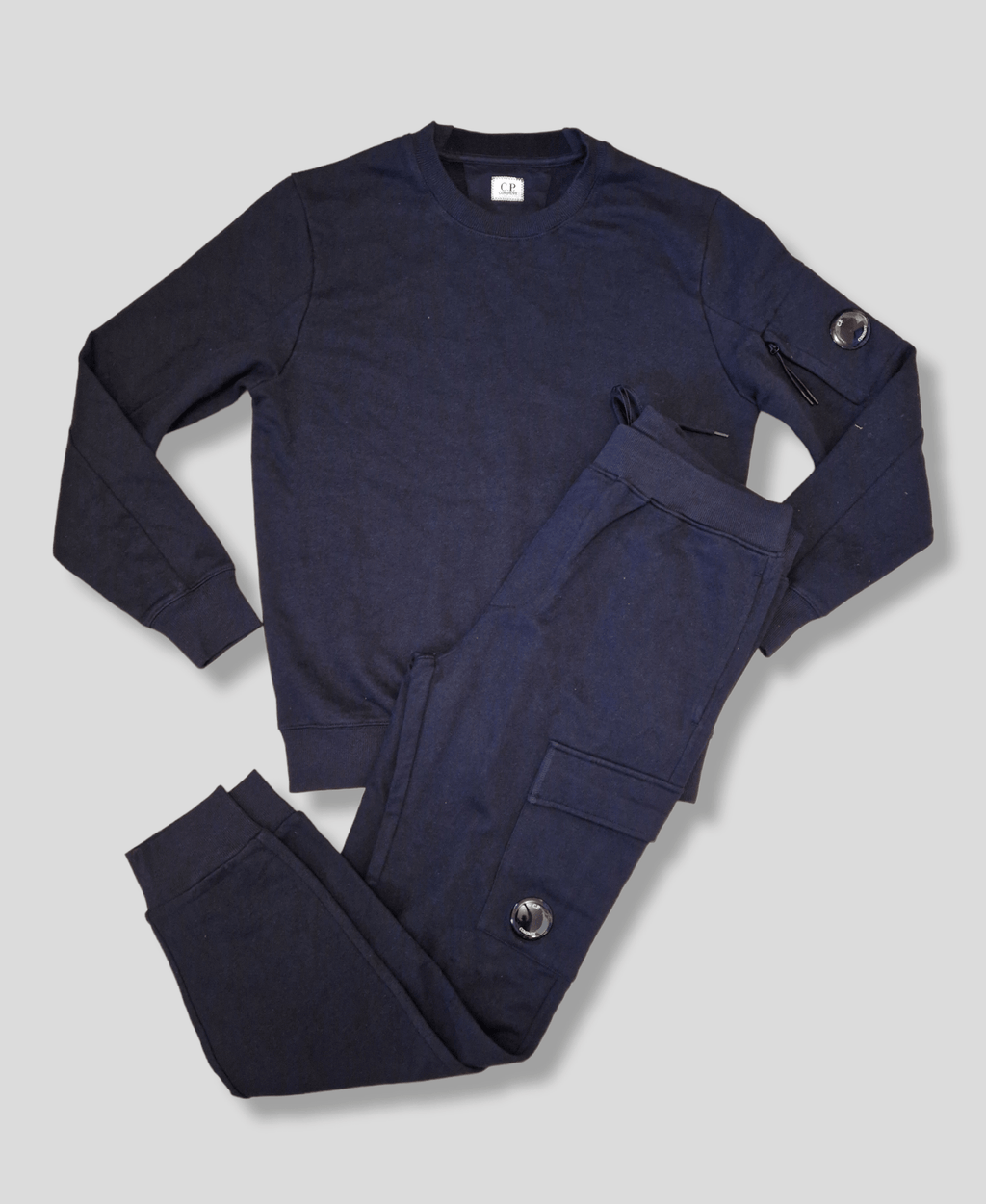 CP Company Full Tracksuit Navy CP Company