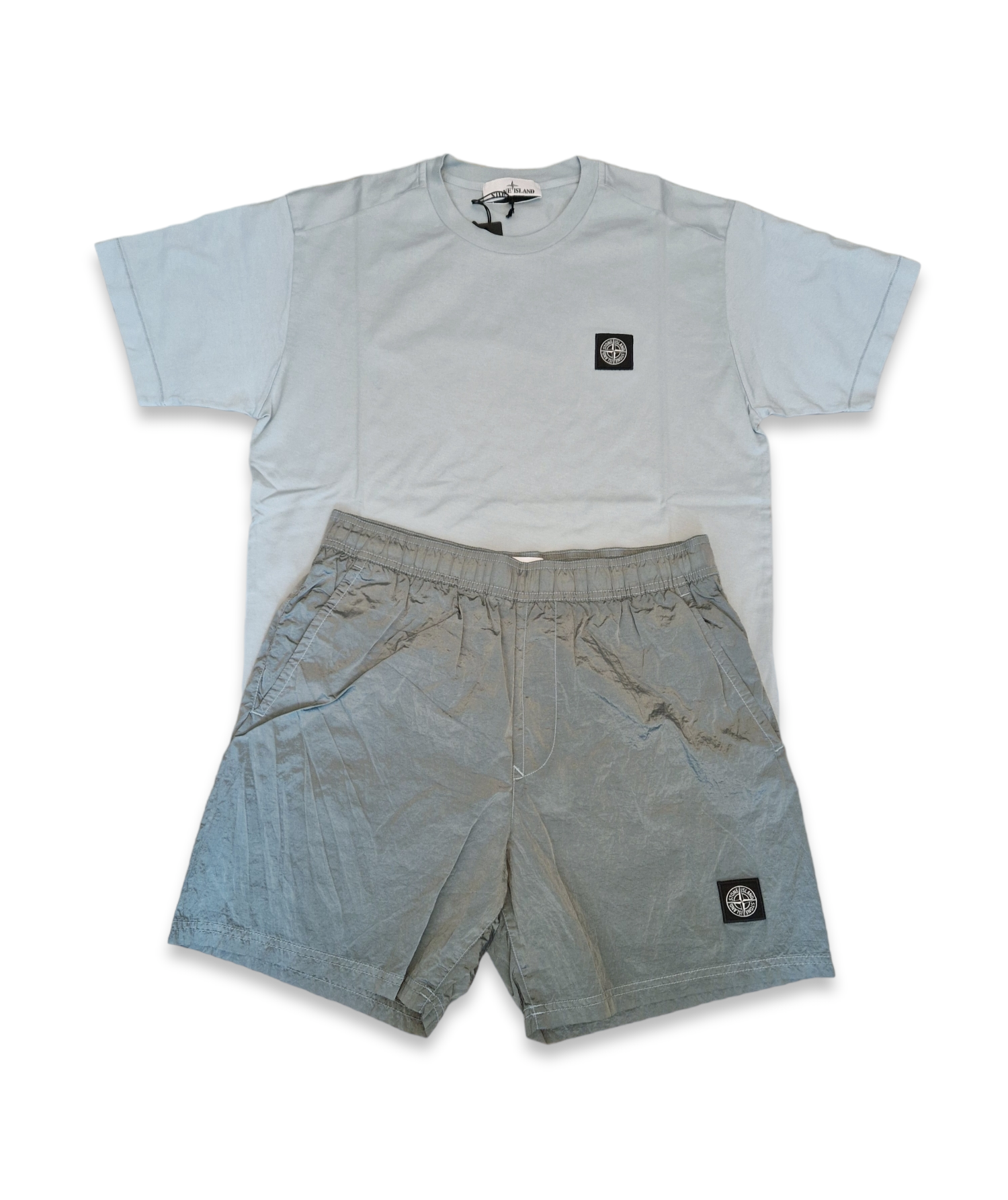 Stone Island Shorts Set Sky Stone Island