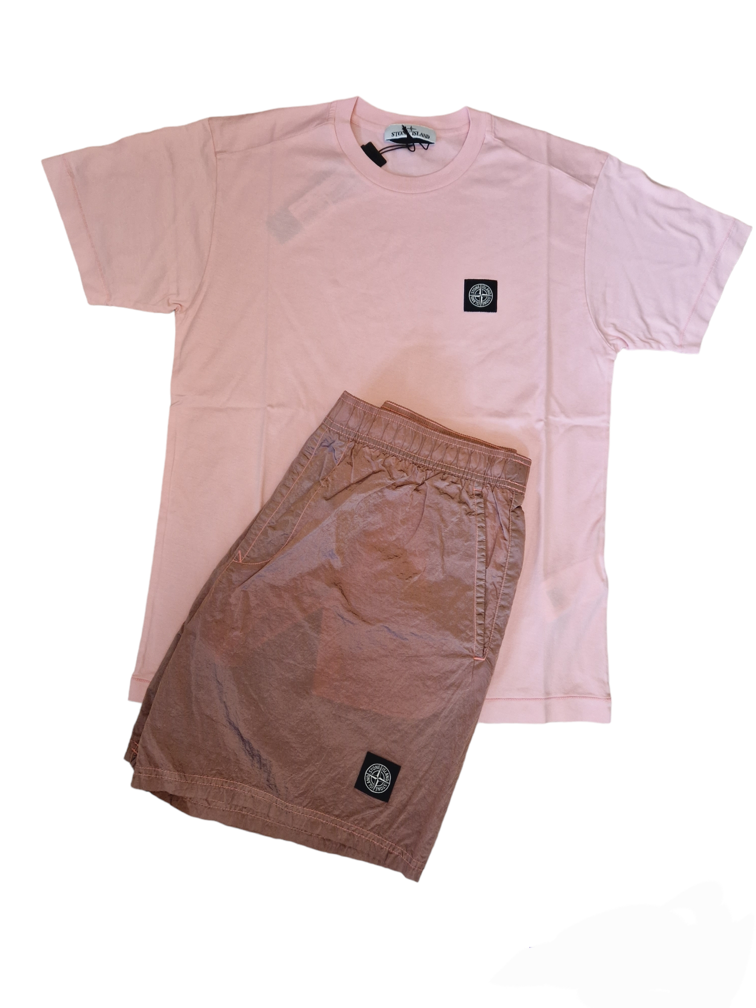 Stone Island Shorts Set Rose Stone Island