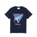 Casablanca Aiiiiir T Shirt Navy Casablanca
