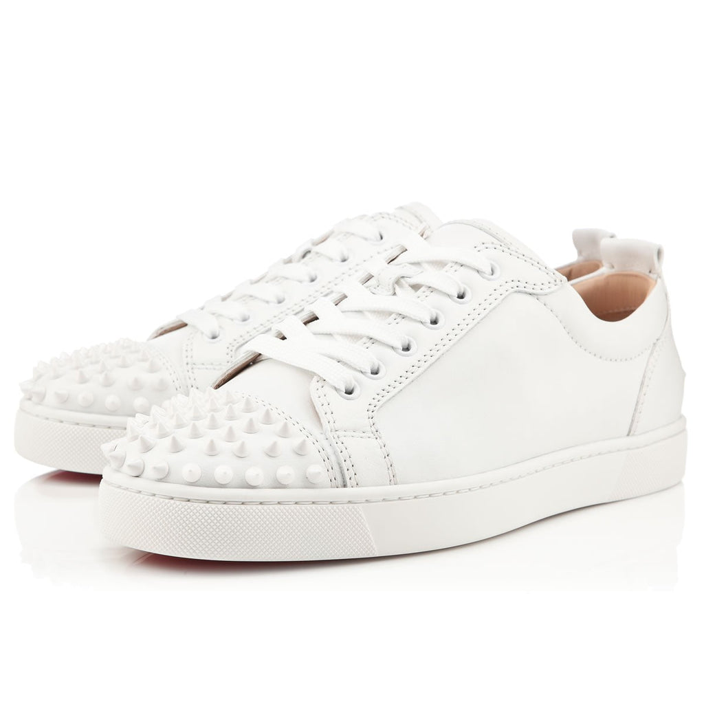 Christian Louboutin Louis junior Spikes White Christian Louboutin