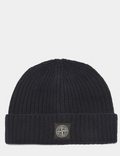 Stone Island Wool Hat Black Stone Island
