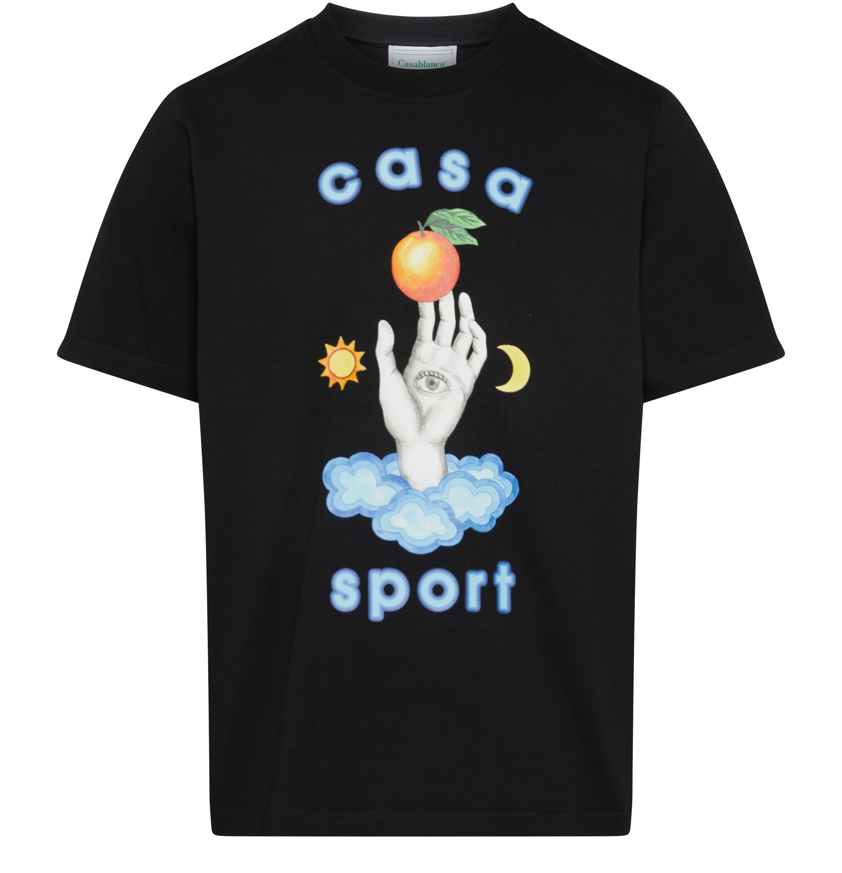 Casablanca Talisman T Shirt Black Casablanca