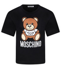 Moschino kids Bear T Shirt Black Moschino Kids