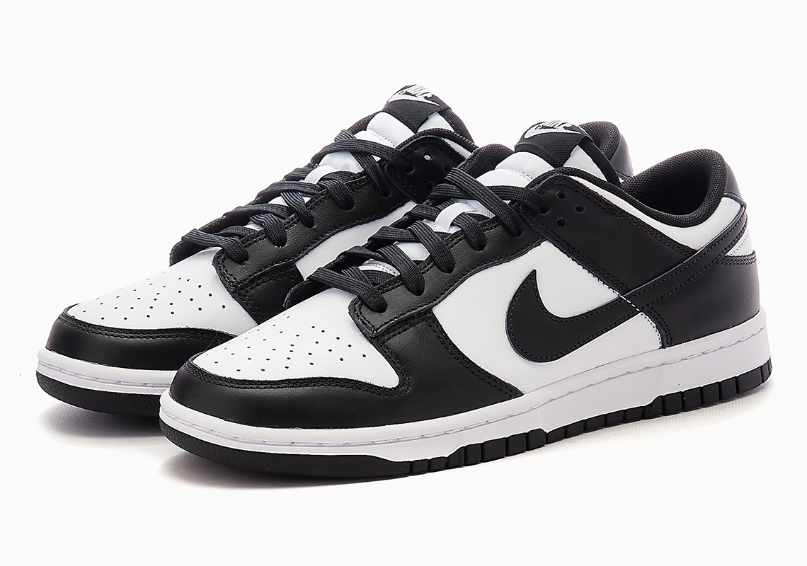 Nike Dunks Low Retro GS Black White Trainers Nike