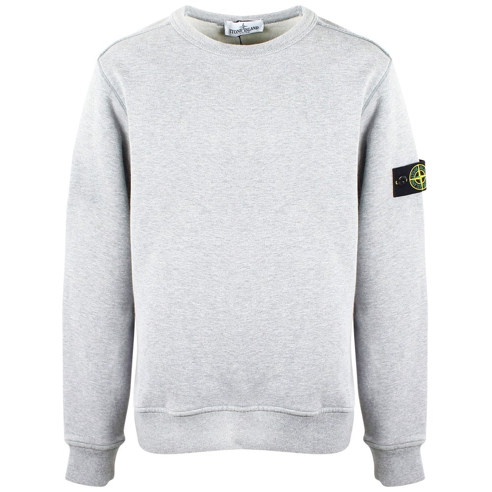 Stone Island Boys Jumper Grey Stone Island Kids