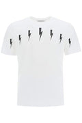 Neil Barrett Lightning T-Shirt White Neil Barrett