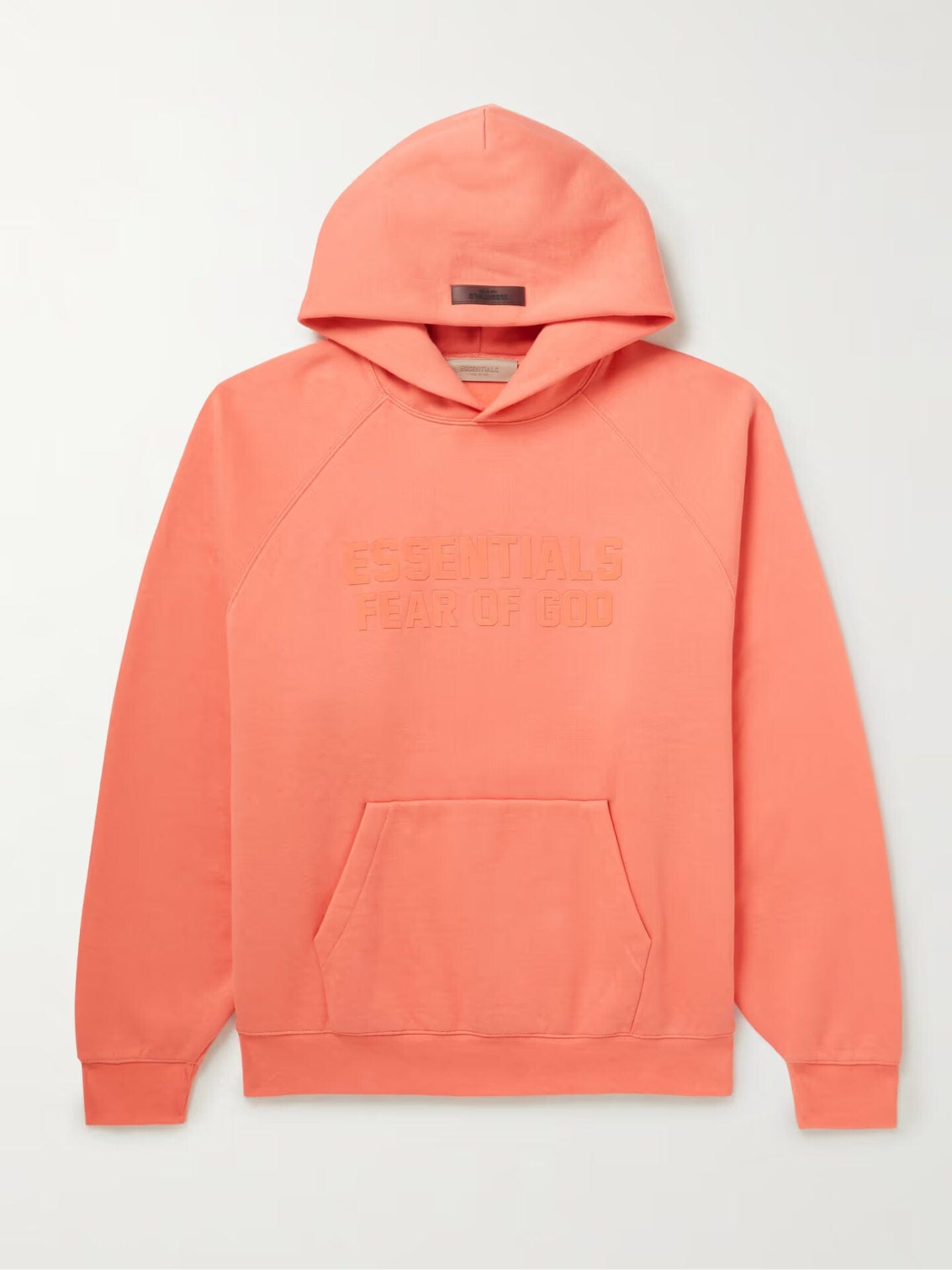 Fear Of God Essentials Hoodie Orange